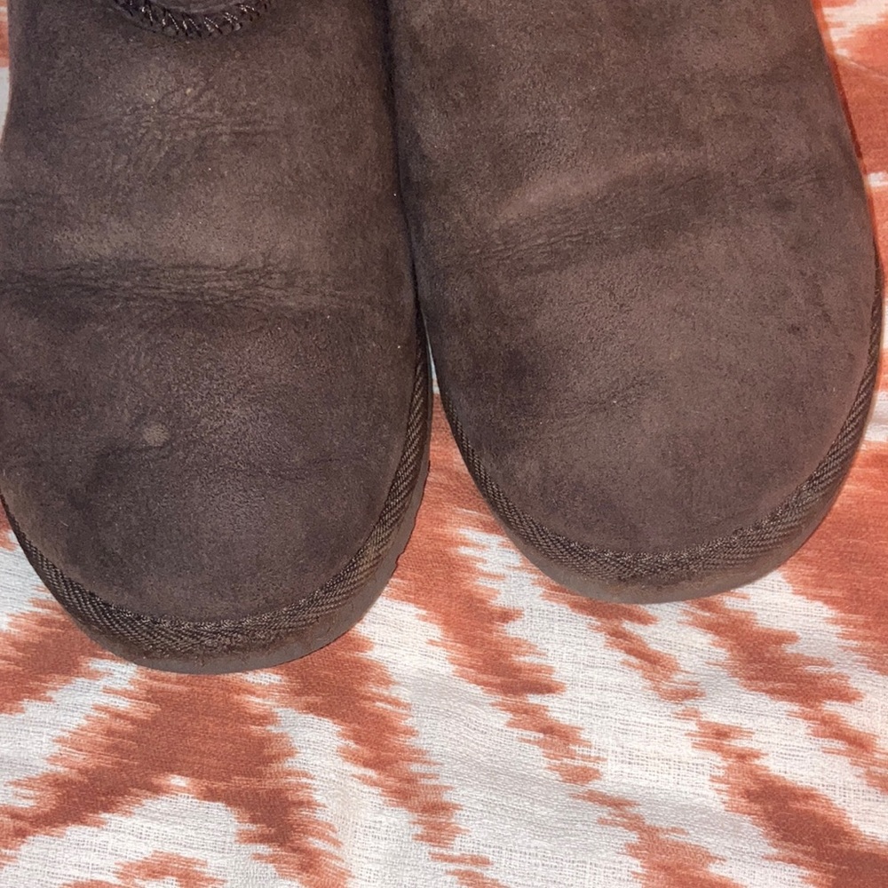 Ugg Classic Short Boots Brown Shearling 5 - Picture 6 of 8